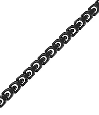 Bulova Men's Tone Stainless Steel Chain Bracelet