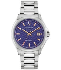 Bulova Men's Classic Automatic Stainless Steel Bracelet Watch