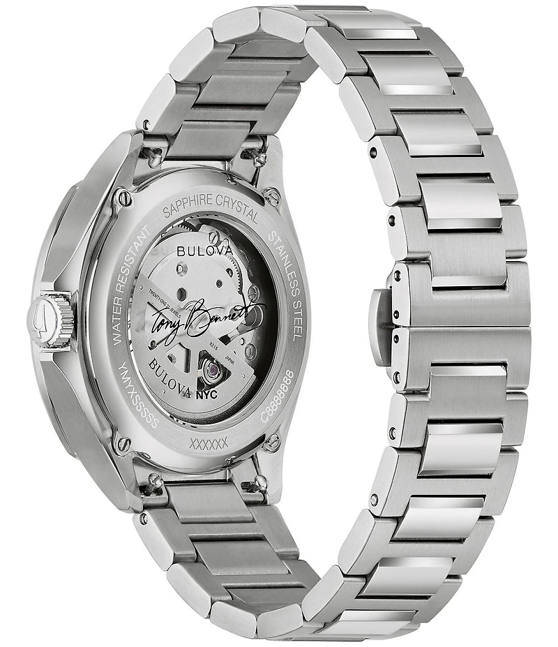 Bulova Men's Classic Automatic Stainless Steel Bracelet Watch