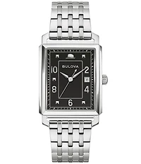 Bulova Men's Classic Quartz Mechanical Automatic Stainless Steel Bracelet Watch