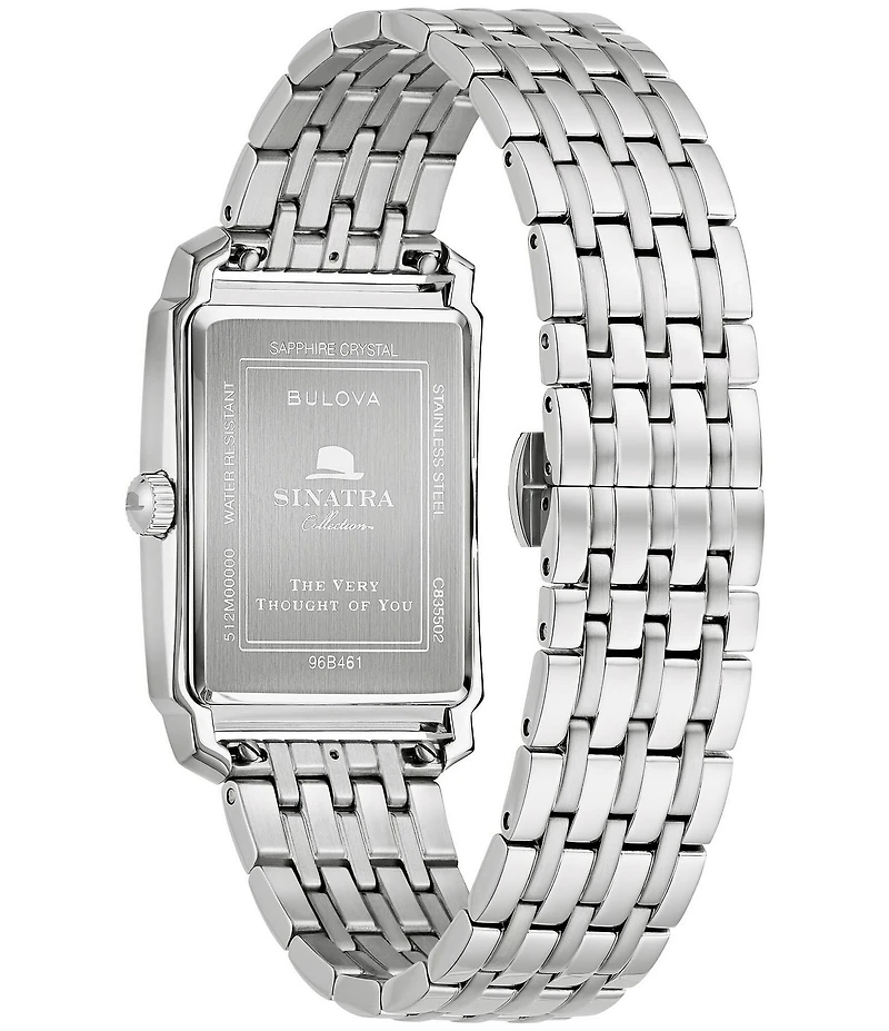 Bulova Men's Classic Quartz Mechanical Automatic Stainless Steel Bracelet Watch