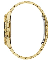 Bulova Men's Diamond Chronograph Gold Tone Stainless Steel Bracelet Watch