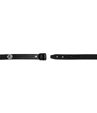 Bulova Men's Double Leather Wrap Line Bracelet