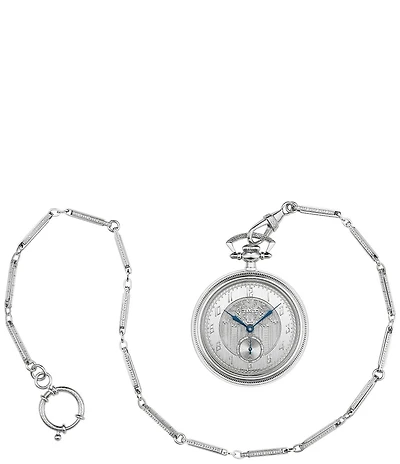 Bulova Men's Heritage Automatic Stainless Steel Pocket Watch