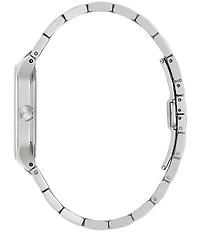 Bulova Men's Latin Grammy Three Hand Stainless Steel Bracelet Watch