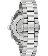 Bulova Men's Lunar Pilot Chronograph Stainless Steel Bracelet Watch