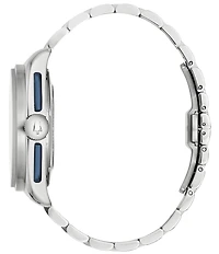 Bulova Men's Lunar Pilot Quartz Chronograph Stainless Steel Bracelet Watch