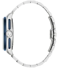 Bulova Men's Lunar Pilot Timascus Chronograph Stainless Steel Bracelet Watch