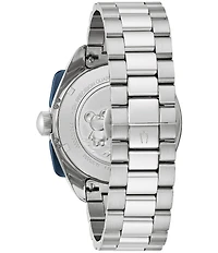 Bulova Men's Lunar Pilot Timascus Chronograph Stainless Steel Bracelet Watch