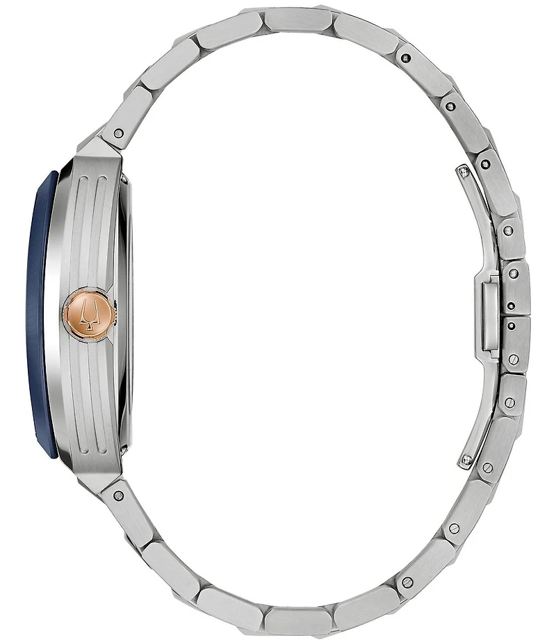 Bulova Men's Maquina Automatic Stainless Steel Bracelet watch