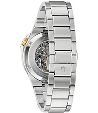 Bulova Men's Maquina Automatic Stainless Steel Bracelet Watch