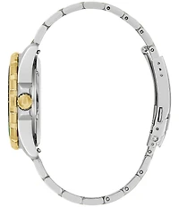 Bulova Men's Marine Automatic Two Tone Stainless Steel Bracelet Watch