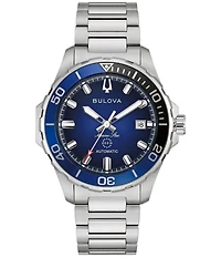 Bulova Men's Marine Star Automatic Stainless Steel Bracelet Watch