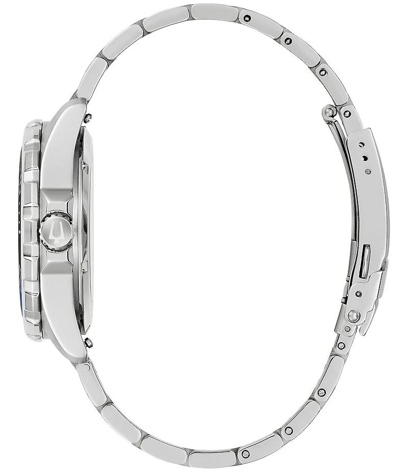 Bulova Men's Marine Star Automatic Stainless Steel Bracelet Watch