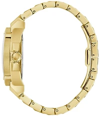 Bulova Men's Precisionist Icon Three Hand Gold Tone Stainless Steel Bracelet Watch