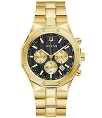 Bulova Men's Prestige Chronograph Stainless Steel Bracelet Watch