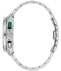Bulova Men's Racer Chronograph Stainless Steel Bracelet Watch