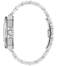 Bulova Men's Series X Three Hand Tonneau Stainless Steel Bracelet Watch