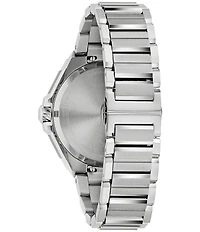 Bulova Men's Series X Three Hand Tonneau Stainless Steel Bracelet Watch