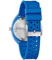 Bulova Men's Snorkel Quartz Mechanical Automatic Strap Watch