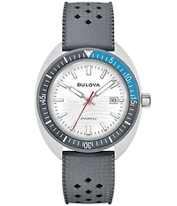 Bulova Men's Snorkel Quartz Mechanical Automatic Strap Watch