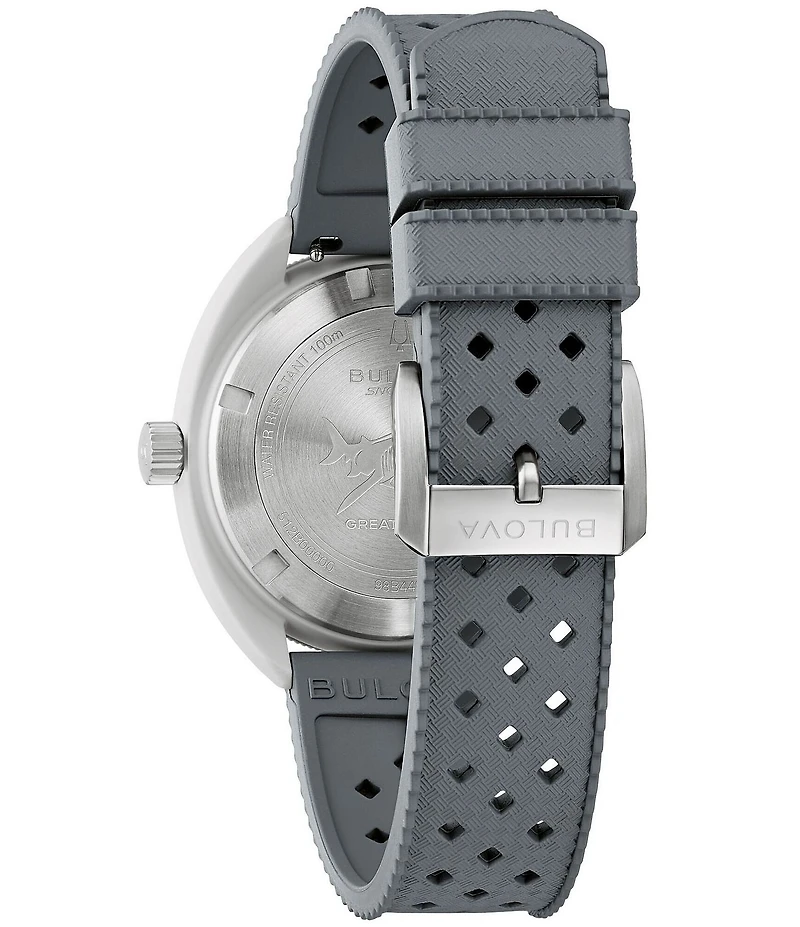 Bulova Men's Snorkel Quartz Mechanical Automatic Strap Watch