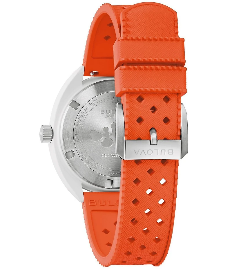 Bulova Men's Snorkel Quartz Mechanical Automatic Strap Watch