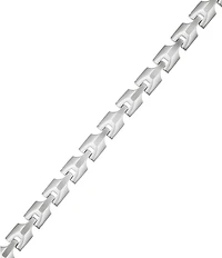 Bulova Men's Stainless Steel Link Chain Bracelet