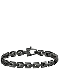 Bulova Men's Stainless Steel Link Chain Bracelet