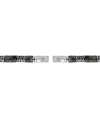 Bulova Men's Sterling Silver Beaded Line Bracelet