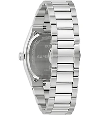 Bulova Men's Supseville Quartz Analog Stainless Steel Bracelet Watch