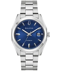 Bulova Men's Surveyor Automatic Stainless Steel Bracelet Watch
