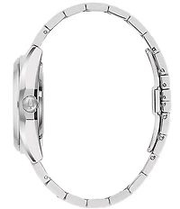 Bulova Men's Surveyor Mechanical Automatic Stainless Steel Bracelet Watch