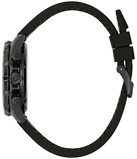 Bulova Men's Team Miami Chronograph Black Strap Watch