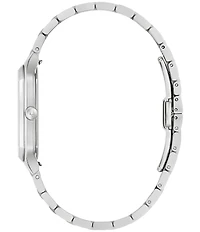 Bulova Men's Three Hand Stainless Steel Bracelet Watch