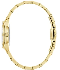 Bulova Sutton Collection Women's Crystal Mother Of Pearl Bracelet Watch