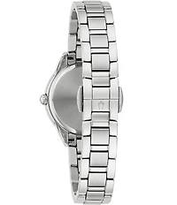 Bulova Sutton Collection Women's Crystal Quartz Analog Stainless Steel Bracelet Watch