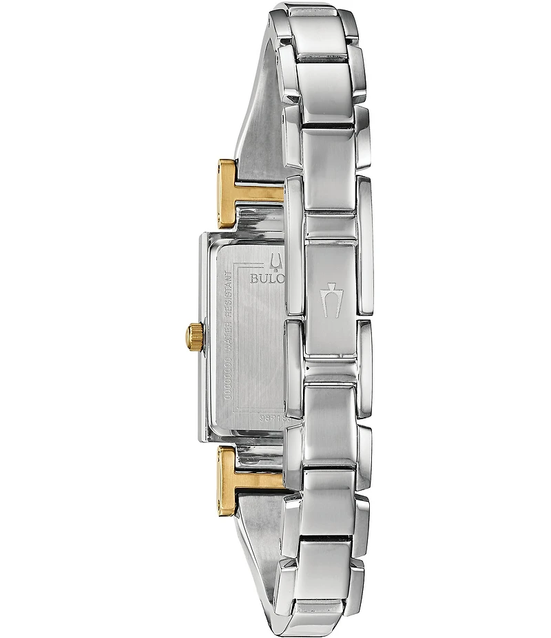 Bulova Women's Classic Quartz Analog Stainless Steel Bangle Bracelet Watch