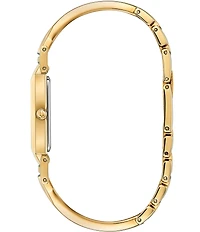 Bulova Women's Classic Quartz Analog Stainless Steel Bangle Bracelet Watch