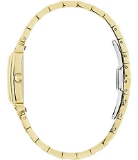 Bulova Women's Classic Two Hand Gold Tone Stainless Steel Bracelet Watch