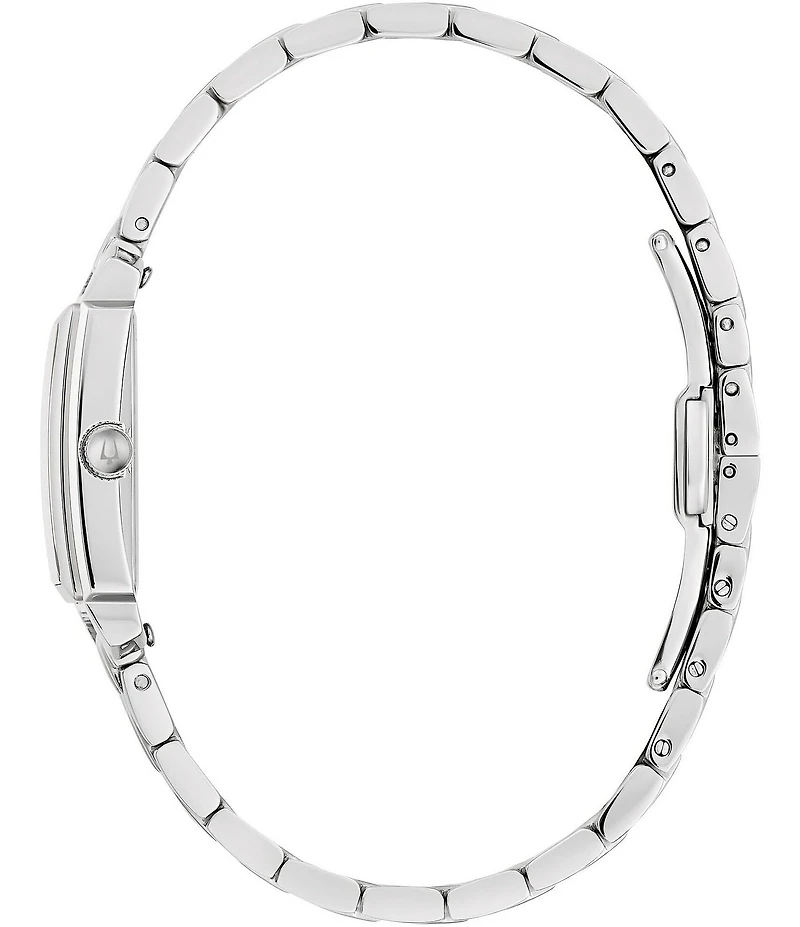Bulova Women's Classic Two Hand Stainless Steel Bracelet Watch