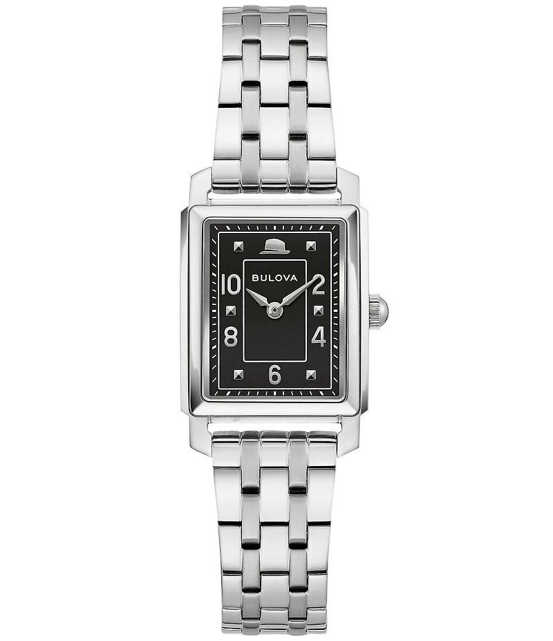 Bulova Women's Classic Two Hand Stainless Steel Watch