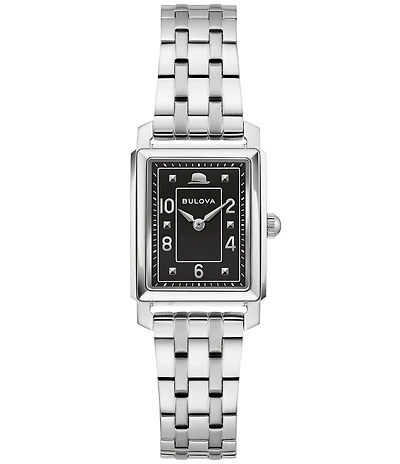 Bulova Women's Classic Two Hand Stainless Steel Watch