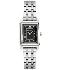 Bulova Women's Classic Two Hand Stainless Steel Watch