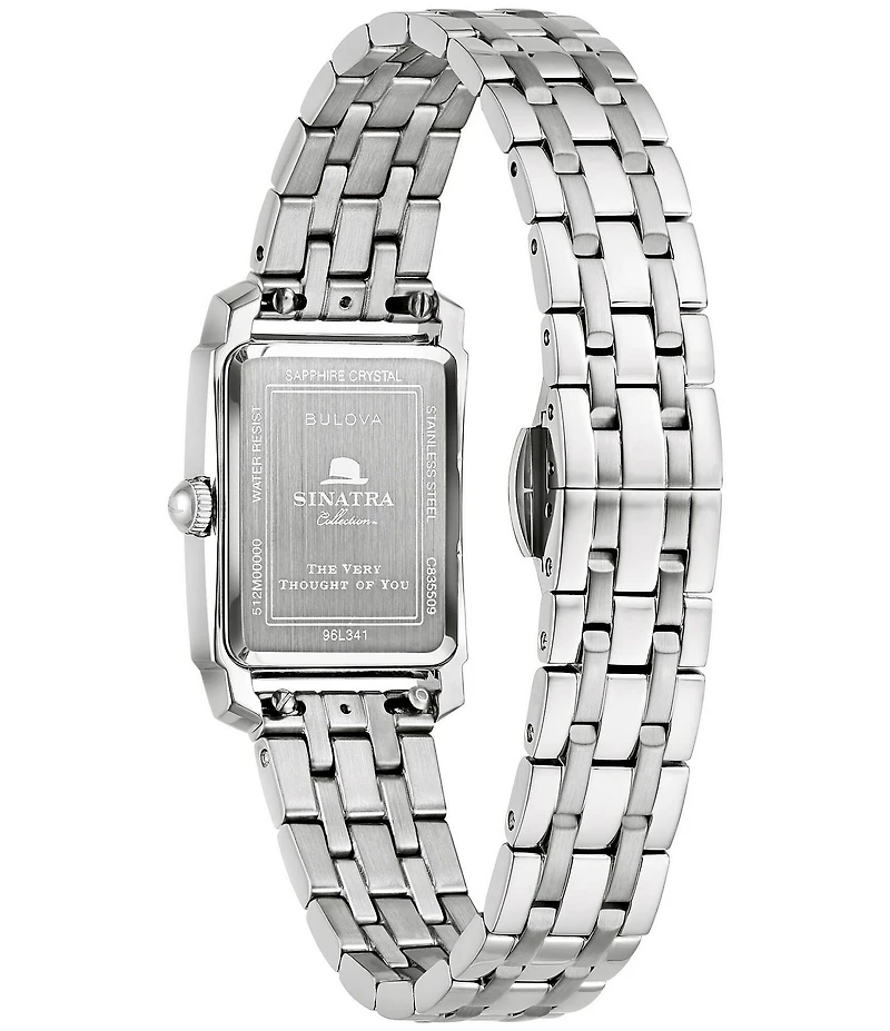 Bulova Women's Classic Two Hand Stainless Steel Watch