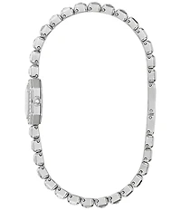 Bulova Women's Crystal Two Hand Stainless Steel Bracelet Watch