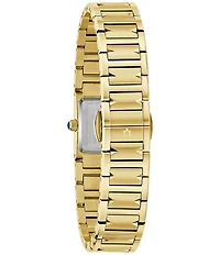 Bulova Women's Harmony Marc Anthony Two Hand Gold Tone Stainless Steel Bracelet Watch