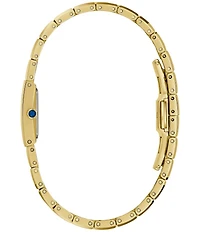 Bulova Women's Harmony Marc Anthony Two Hand Gold Tone Stainless Steel Bracelet Watch