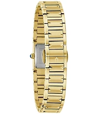 Bulova Women's Harmony Marc Anthony Two Hand Gold Tone Stainless Steel Bracelet Watch