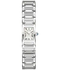 Bulova Women's Harmony Marc Anthony Two Hand Stainless Steel Bracelet Watch